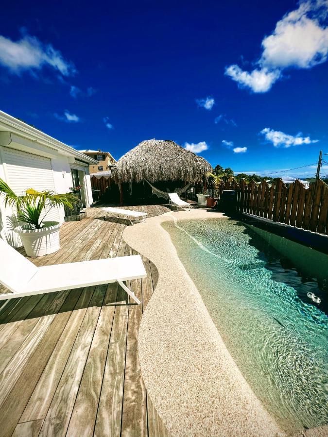 Villa Amaryllis Luxueuse,Piscine,Vue Mer,Plage Сент-Люс Экстерьер фото