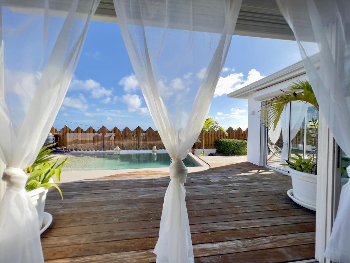 Villa Amaryllis Luxueuse,Piscine,Vue Mer,Plage Сент-Люс Экстерьер фото