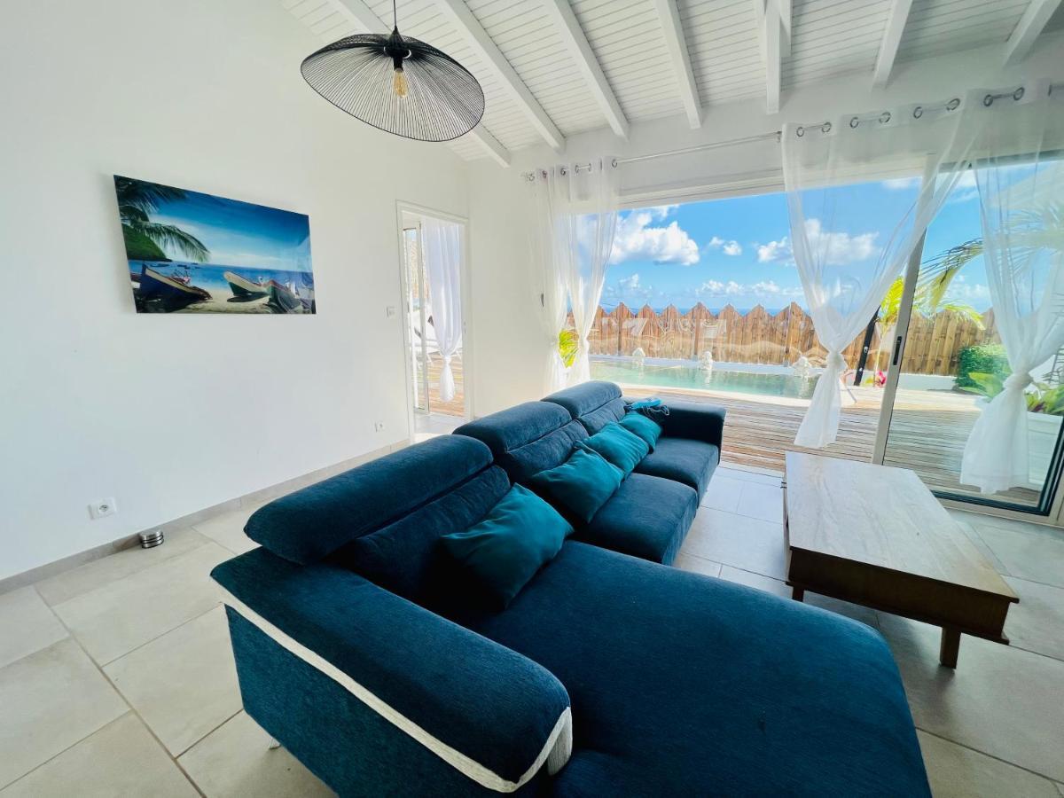 Villa Amaryllis Luxueuse,Piscine,Vue Mer,Plage Сент-Люс Экстерьер фото