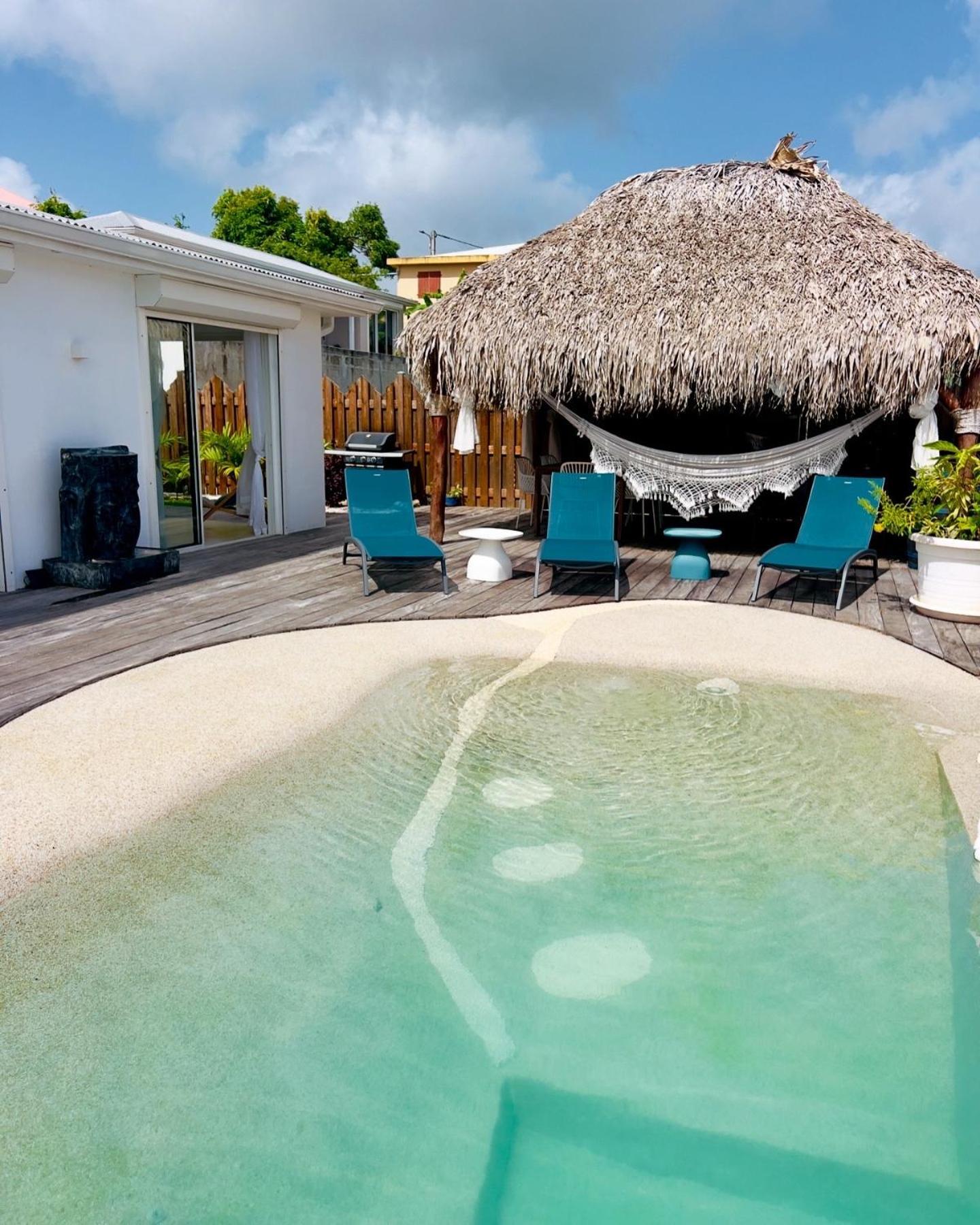 Villa Amaryllis Luxueuse,Piscine,Vue Mer,Plage Сент-Люс Экстерьер фото