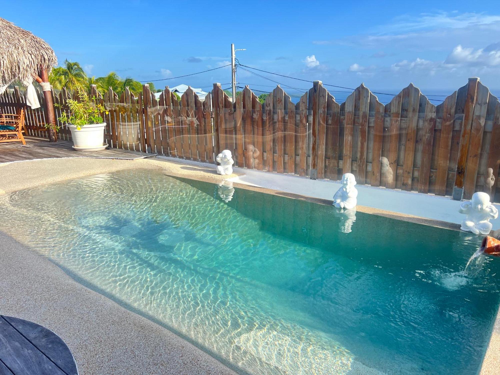 Villa Amaryllis Luxueuse,Piscine,Vue Mer,Plage Сент-Люс Экстерьер фото